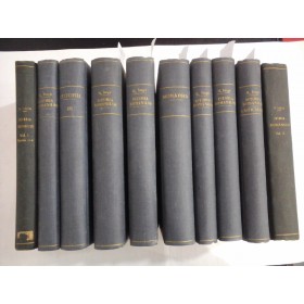 ISTORIA ROMANILOR - N.IORGA - editia 1936-1939 - 10 volume  ( lipsa vol.2 )